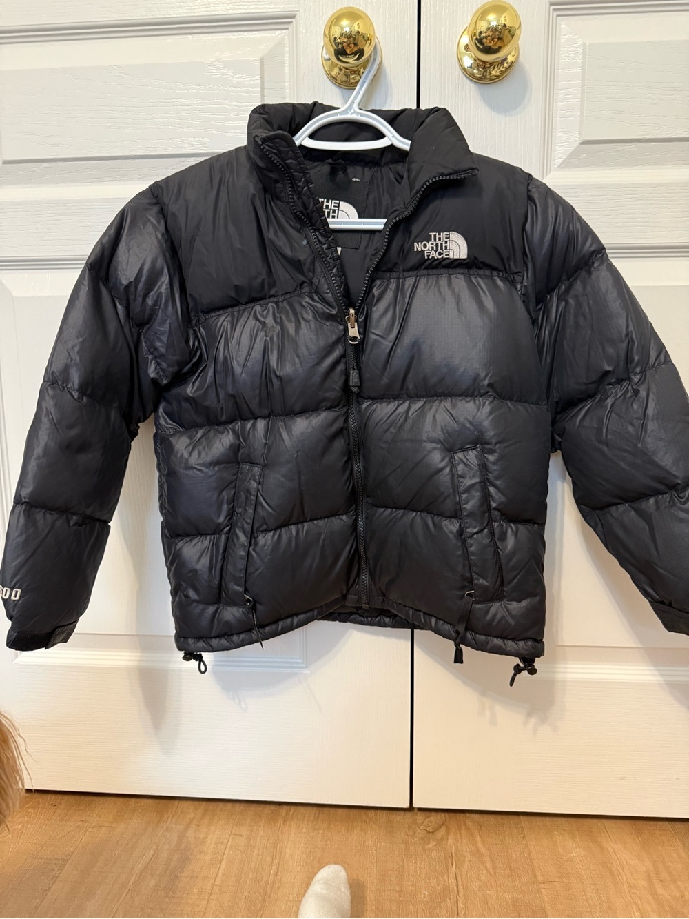 The North Face Kids Medium Black 600 Fill Goose Down Puffer Jacket